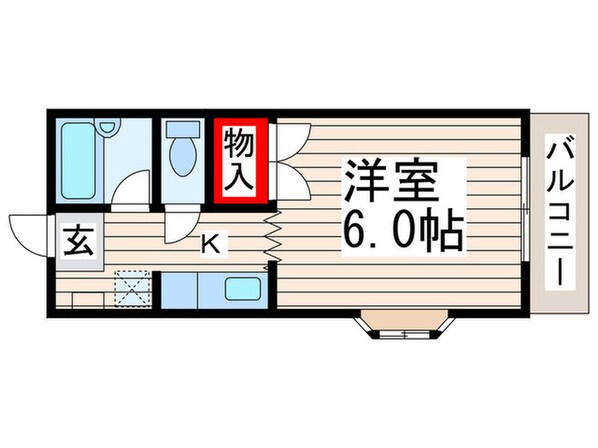 ピアフル－ルの物件間取画像